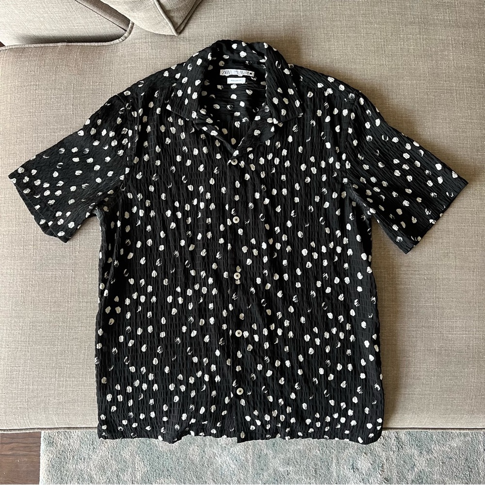 Zara Crinkle Shirt